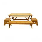 Banco Com Stain Osmocolor + Par De Banquetas - 1,2 Metros