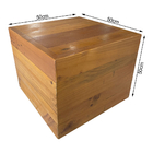 Banco Cubo Madeira Maciça