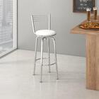 Banco Dakar Cromada E Branco