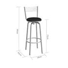 Banco Dakar Cromada E Preto