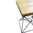 Banco de Ferro e Madeira - Modelo Prisma - Pintura Eletrostát