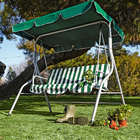 Banco de Jardim Aço Retrô 135cm Verde