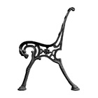 Banco De Jardim Cavalo Em Ferro 9 Réguas Madeira Verniz