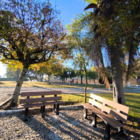 Banco De Jardim Madeira Plástica 1,50 M Marrom MBS