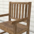 Banco De Jardim Rústico 1 Lugar Móveis Meneghetti Espresso Mó