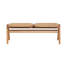 Banco De Madeira 2 Lugares Ananás - Meu Móvel De Madeira