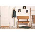 Banco De Madeira 2 Lugares Baviera - Nozes - Meu Móvel De Mad