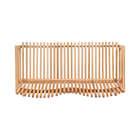 Banco De Madeira 2 Lugares Flutua - Mel - Meu Móvel De Madeira