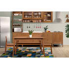 Banco De Madeira 3 Lugares Baviera - Nozes - Meu Móvel De Mad