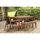 Banco De Madeira 3 Lugares Bertioga - Jatobá - Meu Móvel De M