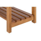 Banco De Madeira 3 Lugares Natu - Nozes - Meu Móvel De Madeira