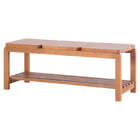 Banco De Madeira 3 Lugares Natu - Nozes - Meu Móvel De Madeira