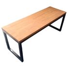 Banco De Madeira Assento Em Pinus Na Tonalidade Castanheira E