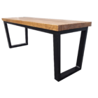 Banco De Madeira E Ferro - Para Varanda, Jardim, Sala De Esta