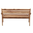 Banco de Madeira Naterial 85,9x148cm Marrom