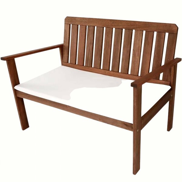 Banco De Madeira Para Área Externa Havelock Madeira