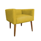 Banco Decorativo Nina Suede Mostarda - Dominic Decor