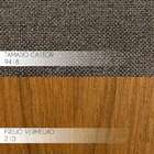 Banco Decorativo Sala De Estar 160cm Linz Linho Marrom - Gran