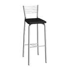 Banco Duala Cromada E Preto