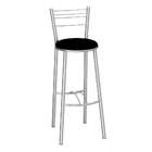 Banco Durban Cromada E Preto