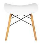 Banco Eames Wood Dkr Branco