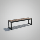 Banco Ecológico 150cm Jardim Madeira Plástica Reforçado para