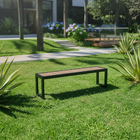 Banco Ecológico 150cm Jardim Madeira Plástica Reforçado para