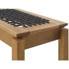 Banco Em Madeira E Corda Náutica Traço 140x37cm