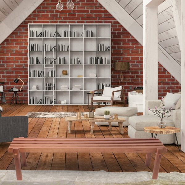 Banco Em Madeira Maciça Havana 200 Marrom