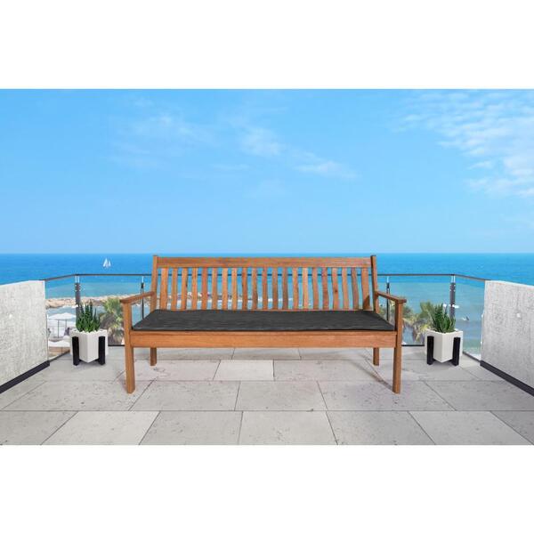 Banco Em Namoradeira Robust Estofado - Preto