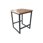 Banco Estilo Industrial Para Jardim Preto