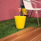 Banco Fluor Polipropileno Amarelo