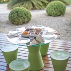 Banco Fluor Polipropileno Amarelo