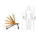 Banco Gallant - Preto 6 Níveis De Ajuste (gbs1h06a-pt)