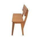 Banco Garden 2 Lugares Com Encosto Natural