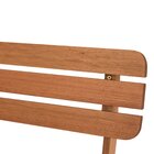 Banco Garden 2 Lugares Com Encosto Natural