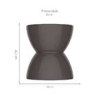 Banco Hydro  Cinza Mushroom