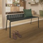 BANCO IDAHO ALU 2P 122X49X56 CZ ESC NATE