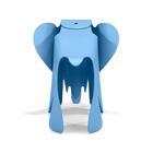 Banco Infantil Elefante Eames - Azul