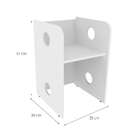 Banco Infantil Kitcubos Branco