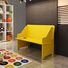 Banco Infantil Twister Tcil Móveis Amarelo/amarelo