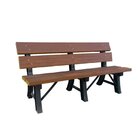 Banco Jardim Madeira Plástica In Brasil 150cm Ecológico 3 Lug