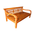 Banco Leito Bem-te-vi Em Madeira De Demolição - Cód 1306