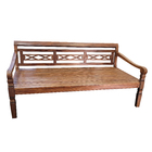 Banco Leito Tordo Em Madeira De Demolição - Cód 332