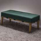 Banco Livia Verde E Mel 140 Cm