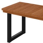 Banco Madeira Maciça 130cm Capri 130cm X 45cm X 40cm Preto/ M