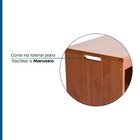 Banco Madeira Maciça Garapa Flag Artemobili Garapa