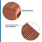 Banco Madeira Maciça Garapa Tommy Artemobili Garapa.