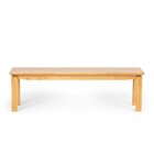 Banco Madeira Maciça Piazza  Amêndoa