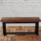 Banco Madri - Ferro E Madeira